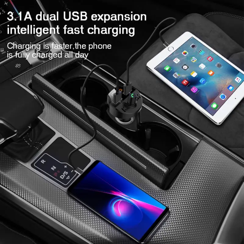 Автомобильный Bluetooth MP3-плеер автомобильный fm-передатчик модулятор адаптер