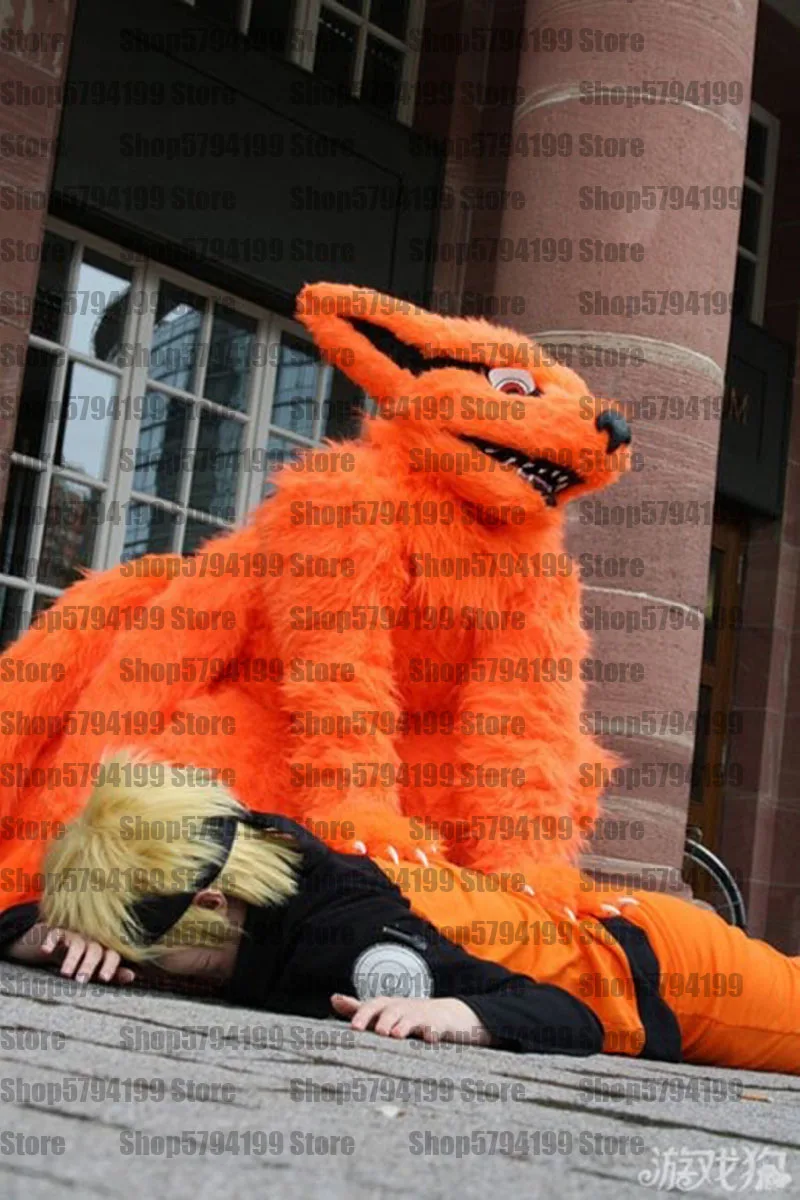 Маскарадный костюм лисы кьюби кицунэ # M7 карнавальный подарок на день рождения |