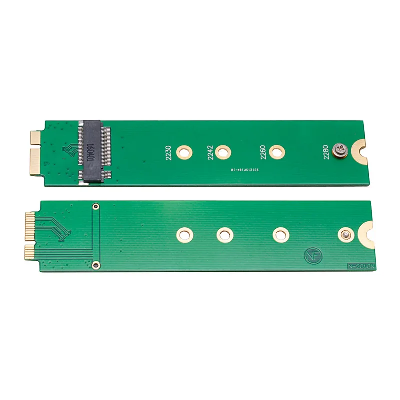 Новый M.2 (NGFF) 128G/256G адаптер SSD карта для 2010 2011 MACBOOK Air A1369 A1370|Компьютерные кабели и