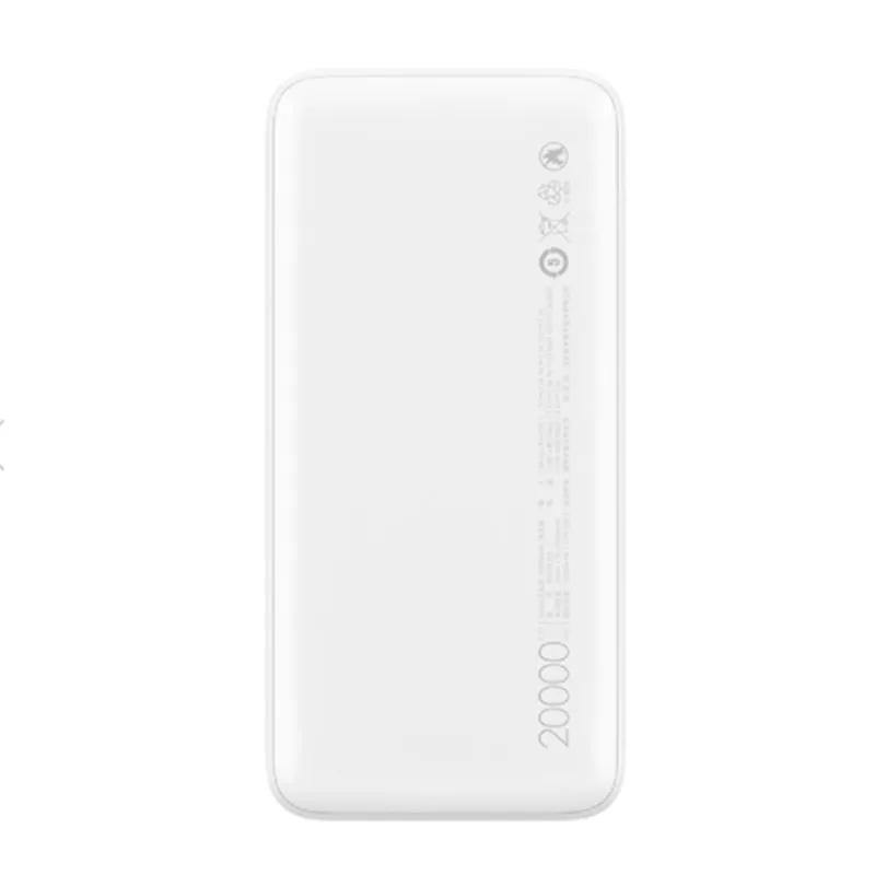 Оригинал Xiao mi Red power Bank 20000 мАч bank QC3.0 портативное зарядное устройство 2 usb-порта