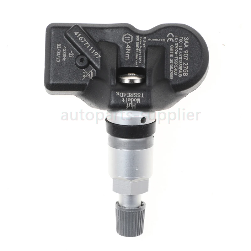 Датчик давления в шинах 3AA907275 для 2008-2018 VOLKSWAGEN PASSAT CC TPMS датчик воздуха 3AA907275B 4 шт. |