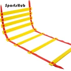 SPORTSHUB 3-10 метров футбольная ловкость поезд лестница на открытом воздухе скорость реакции Футбол фитнес ноги тренировочная лестница EF0002