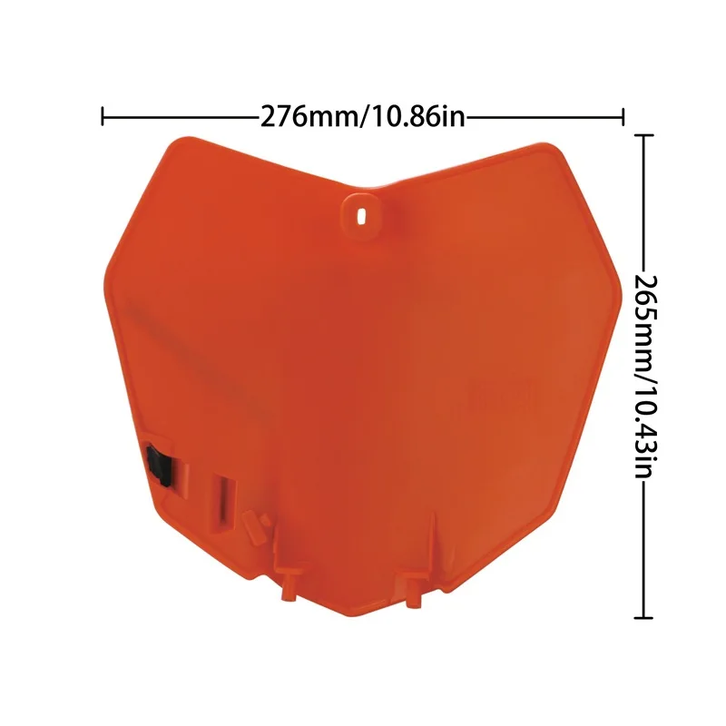 

Motorcycle modified accessories number plate universal front fender for Honda Yamaha Suzuki DRZ KLX YZ KTM WR XR