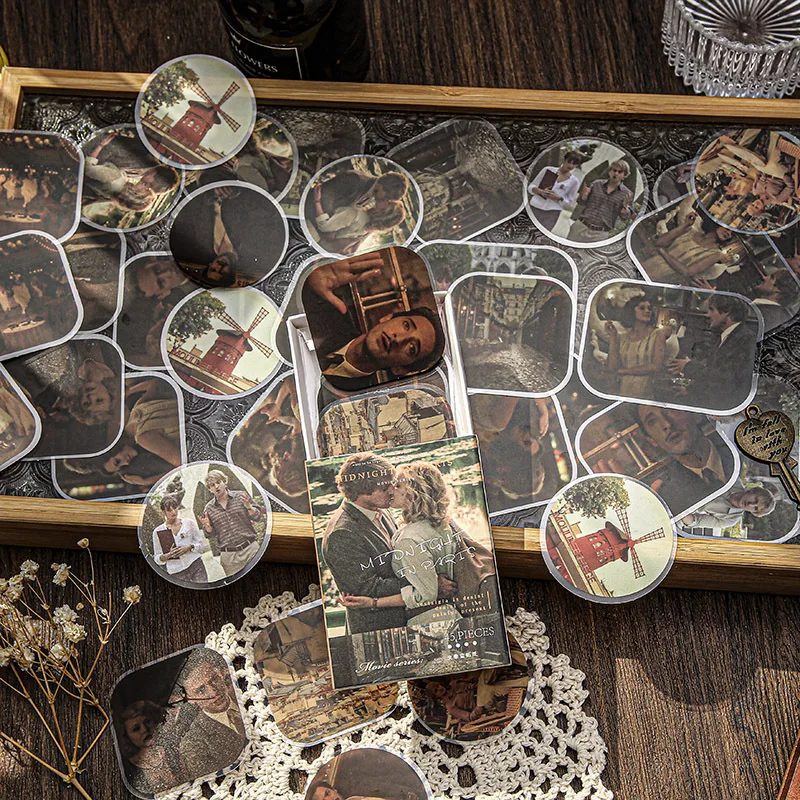 

45 шт. Kawaii канцелярские наклейки плавающая тень серия времени планировщик декоративные мобильные наклейки Скрапбукинг DIY ремесло ֽ