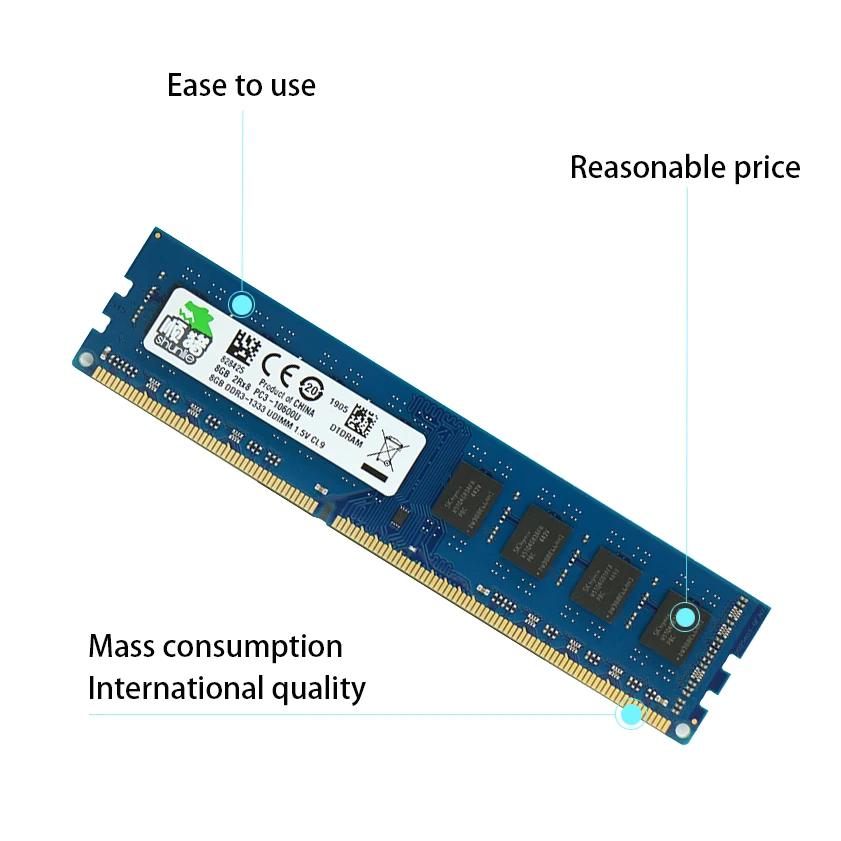 Чип Hynix DDR3 2GB 4GB 8GB 4G 8G 1066MHz 1333MHz 1600MHz настольная память 1,5 V оперативная Память DIMM