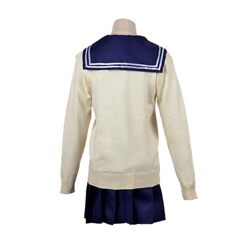 Аниме моя геройская академия косплей одежда крест химико тога школьная форма