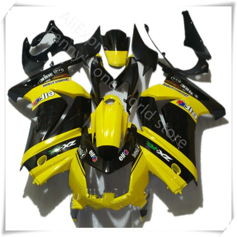 

Yellow black ZX 250R 2008-2014 Fairing kit for Kawasaki Ninja ZX250R 08 09-14 ZX250R 2010-2011-2012-2013-2014 Fairing