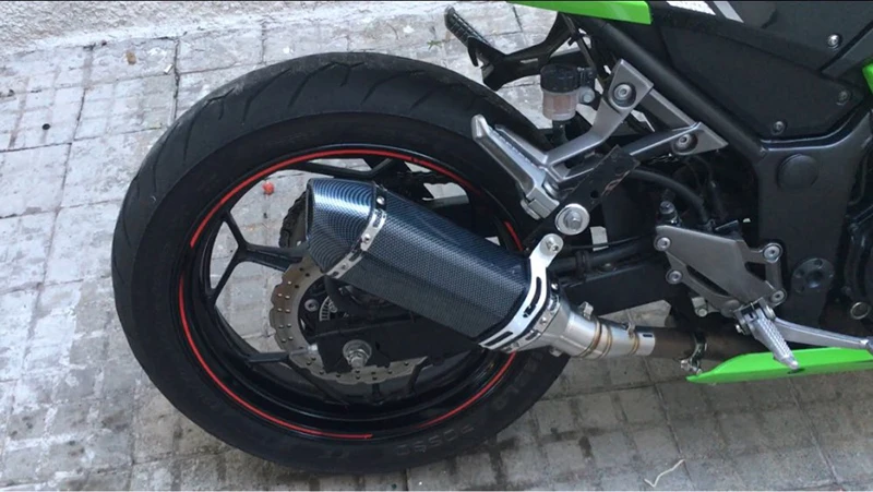 Глушитель выхлопной трубы мотоцикла для Touratech Honda Cbr 600 Rr 2003 Nmax 155 Yamaha велосипед