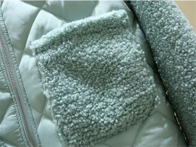 Женские пальто из овечьей шерсти женская верхняя одежда короткая хлопковая