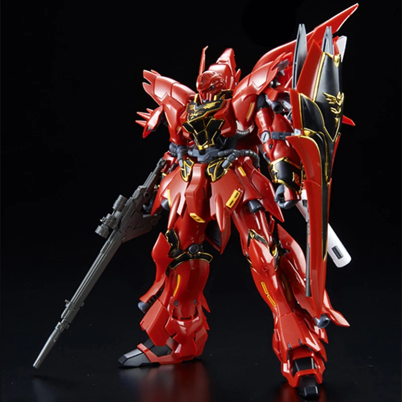 BANDAI RG 1/144 MSN-06S Sinanju воина гундама Xinɺnzhou механические прозрачная версия вер. KA