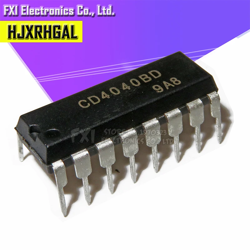 10 шт. CD4040BE CD4040 DIP16 DIP новый оригинальный|shipping free| |