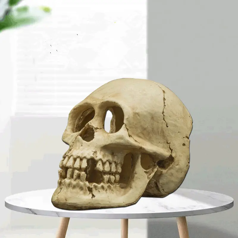 

resin Simulated skull aquarium landscaping ornaments Fish Tank Decoration Resin Reef Ornament Aquarium Landscaping Decor