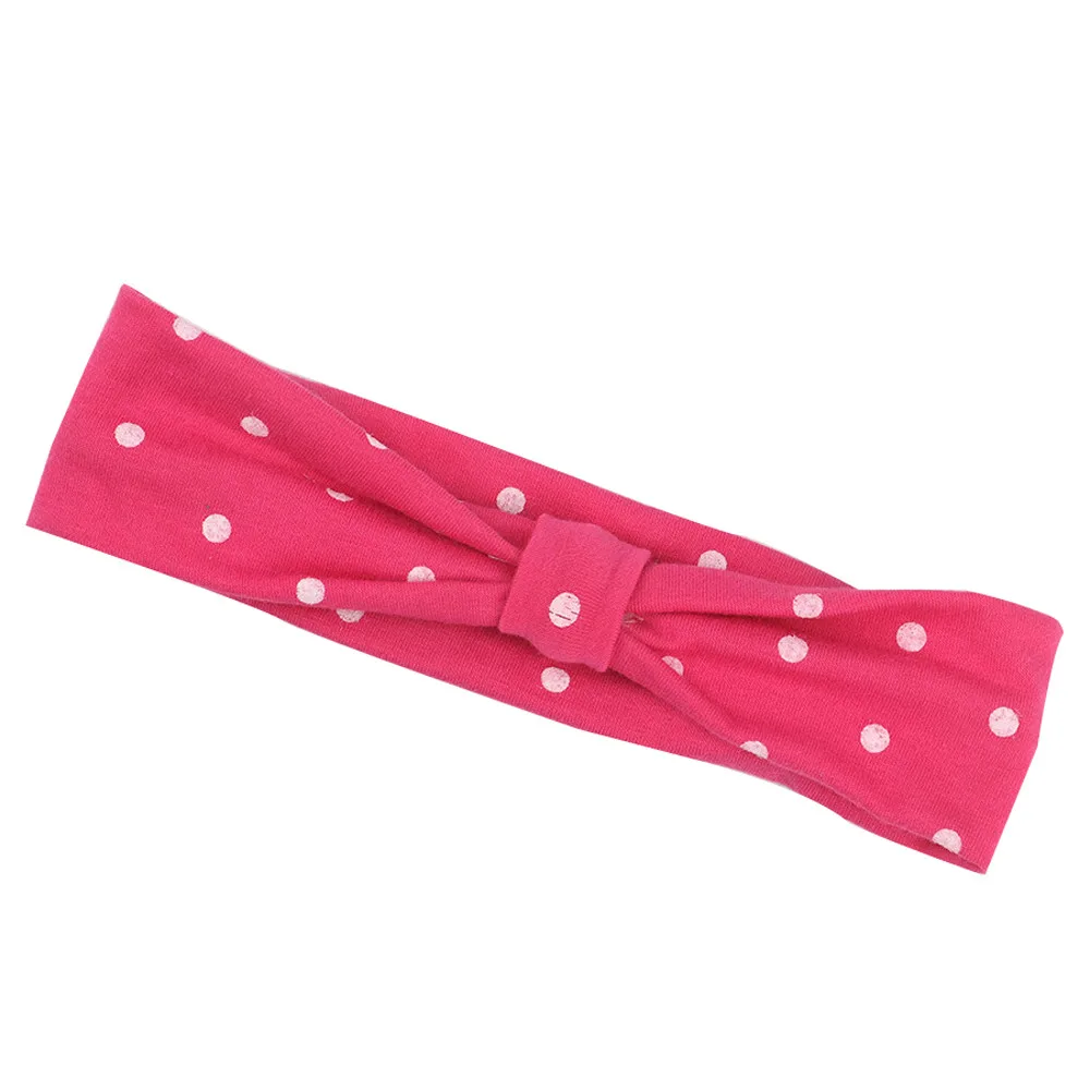 Коллекция 2019 года 1 предмет милый детский ободок в горошек эластичная повязка для