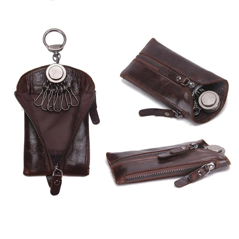 Модные кошельки для ключей от автомобиля мужской держатель органайзер женский