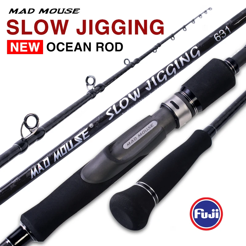 6"3 Jig Weight 80-350g 15kgs Shipping/casting Boat Rod Slatw