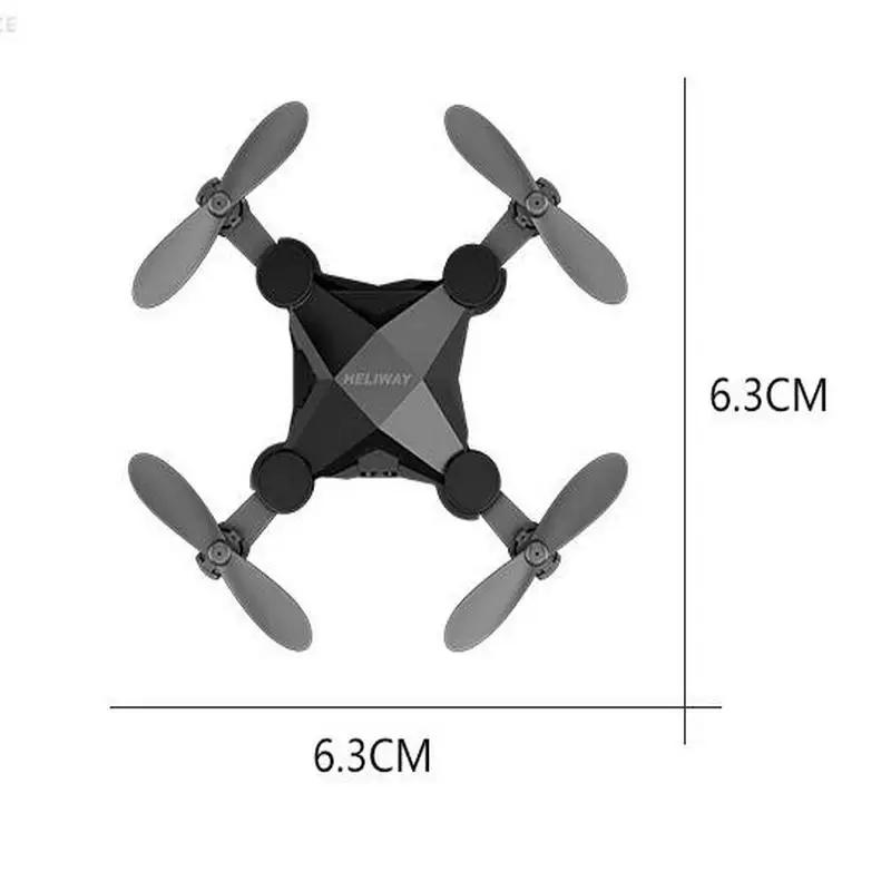 Мини Дрон с HD камерой легкое управление рукой контроль ударов складная детская