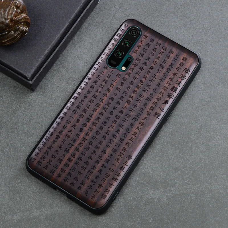 10 Чехол Honor 20 Pro черное дерево чехол для huawei Honor 20 резной ТПУ бампер Деревянный чехол для huawei Honor 20 Pro - Цвет: 10