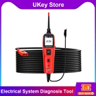 Электрическая система диагностики для Autel PowerScan PS100, автоматический выключатель с защитой от 6 В до 30 В, автомобильная электрическая система s