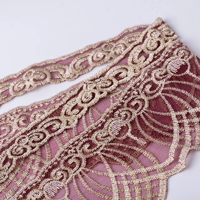 Кружевное украшение лентами 27 ярдов сетка для вышивки на диване занавески