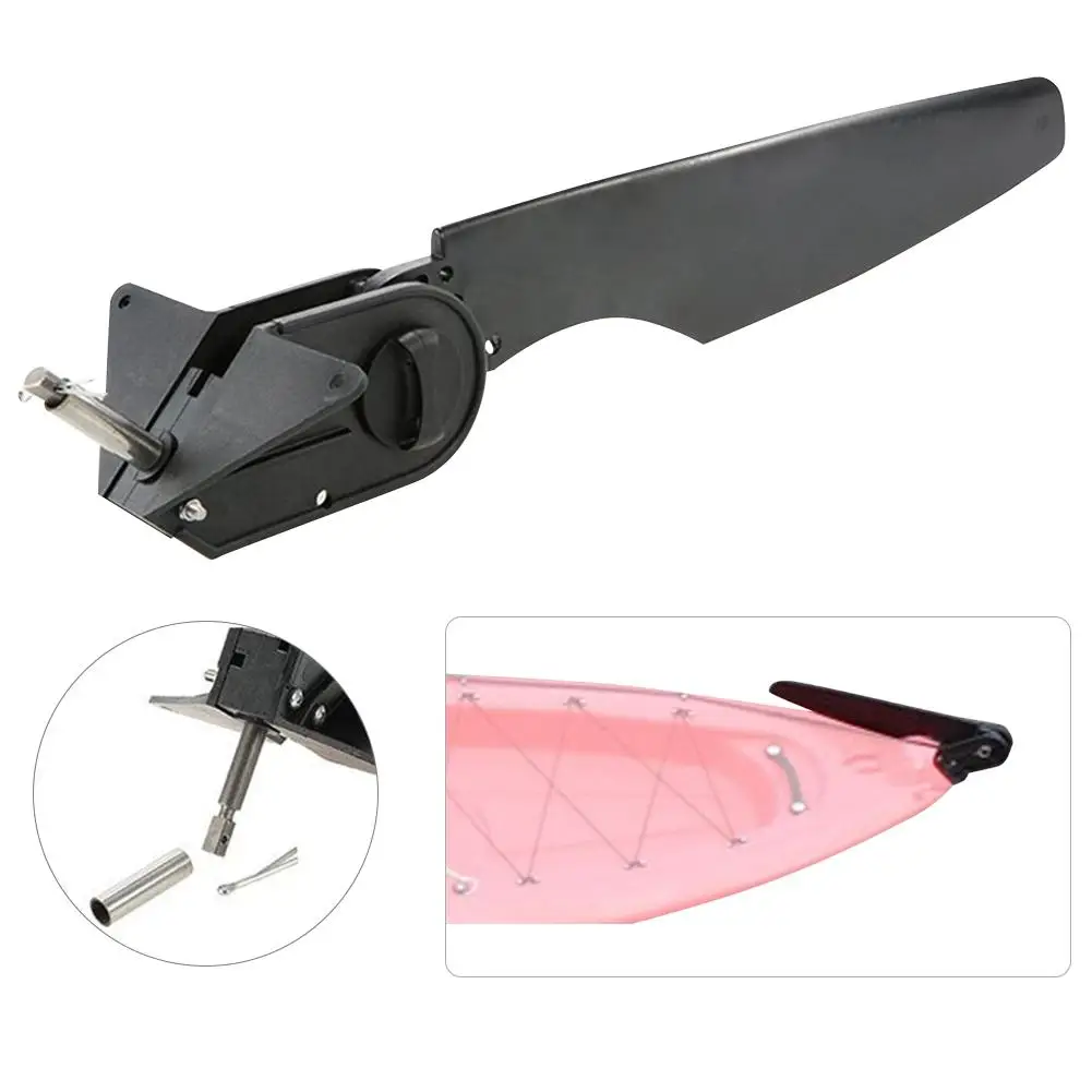 

Kayaking Accessories Rudder High Strength Nylon Stainless Steel Rudder Fishing Watercraft Canoe Boat Rudder Replacement Parts