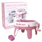 40 игл, сделай сам, большая ручная вязальная машина, ткацкий станок, скраб, рукоделие, свитер, шляпа, носки, инструменты, нитка, швейные Игрушки для девочек