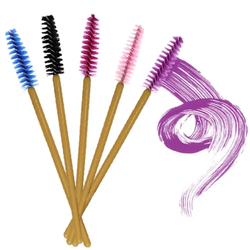 Наращивание ресниц одноразовая бровь кисть тушь для палочка аппликатор щеточки