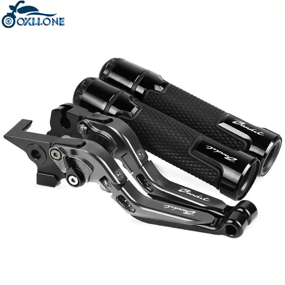 

BANDIT650S 2015 FOR SUZUKI Motorcycle CNC Brake Clutch Levers Handlebar knobs Handle Hand Grip Ends FOR SUZUKI BANDIT650S 2015