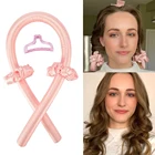Плойка для завивки без тепла, повязка на голову, шелковая лента, Плойка для ленивых, ролики для волос, мягкие формы для сна, женские Инструменты для укладки волос