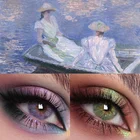 Био-эссенция 1 пара цветных контактных линз для глаз Нью-Йорк синие линзы Красота Аксессуар Monet линзы Модные контакты для глаз распродажа