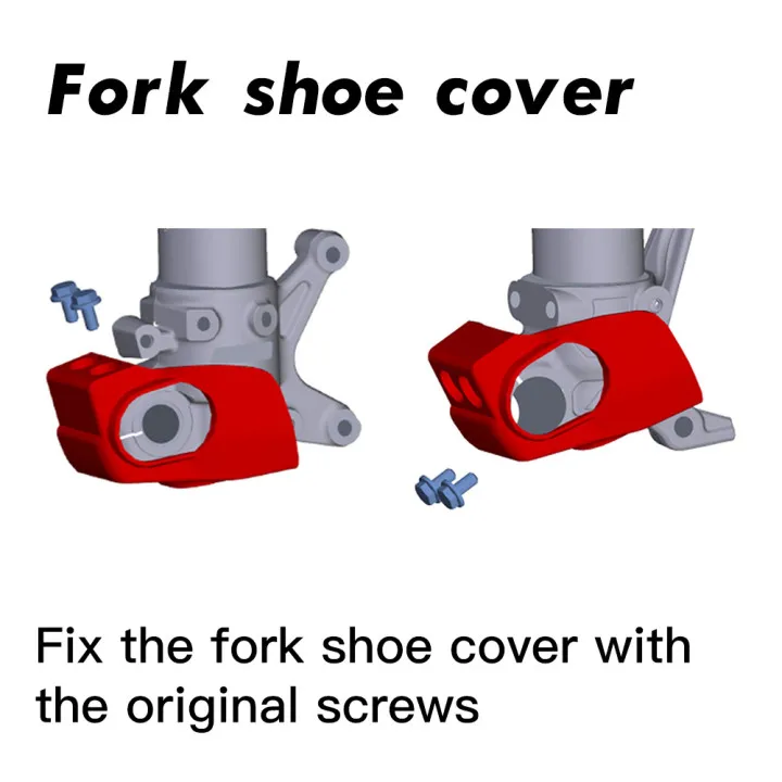 Нижняя передняя накладка на ногу вилки защитная обувь для KAWASAKI KX 250F 450F 2009 2019 K X250 450