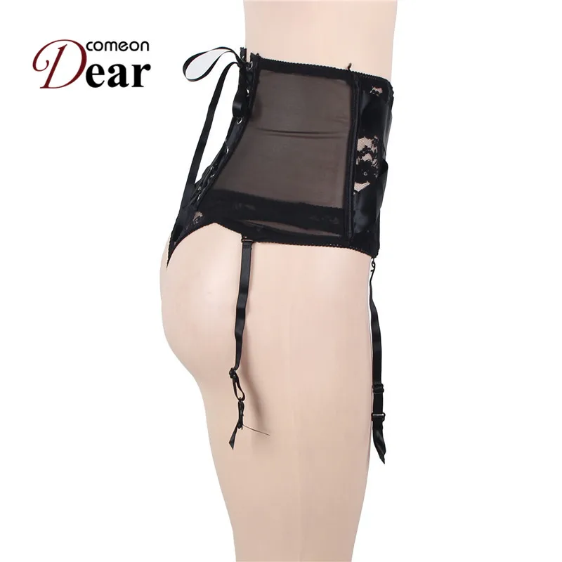 Comeondear модные пикантные нижнее белье с высокой талией подтяжки сексуальные