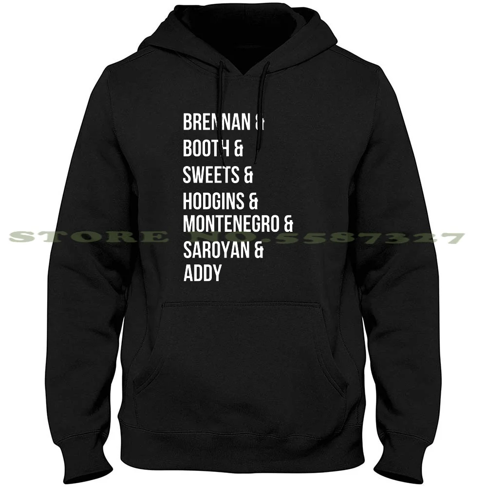 Кости V2 толстовки свитшот для мужчин женщин типография Dr Temperance Brennan Seeley стенд Cam