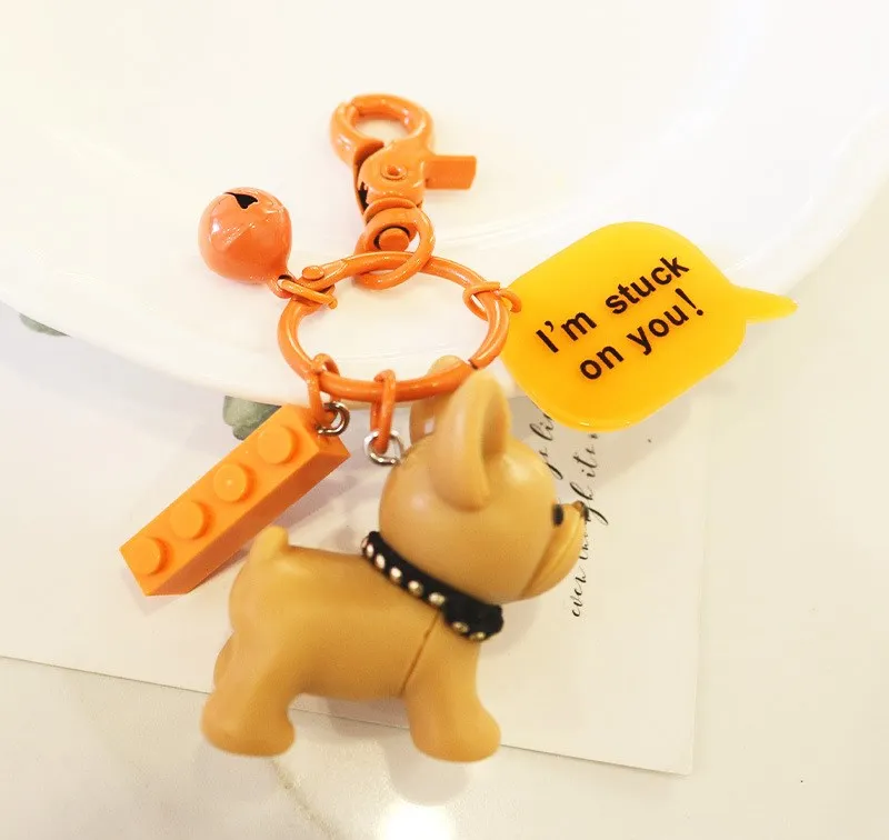 Брелок для ключей новейшей версии многоцветный мультяшный щенок я застрел на вас