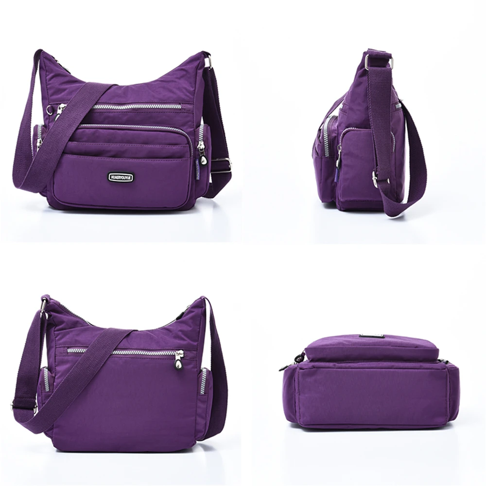 Bags For Women 2020 Femme Large Capacity Nylon Shoulder Bag Waterproof Elegant Daily Shopping Handbag Crossbody Messenger | Багаж и сумки
