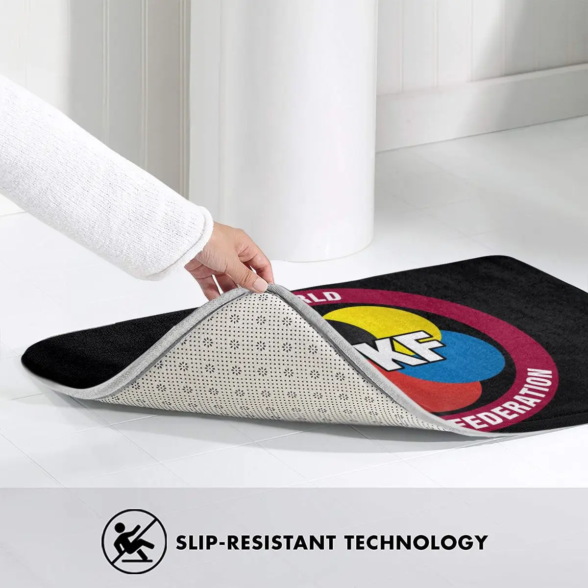 Новинка Wkf Karate логотип Мировой лиги мужской размер S M L Xl 2Xl 3Xl Wom много цветов