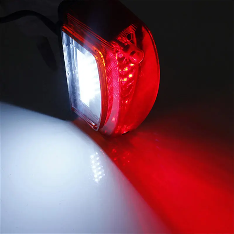 

Hot Motorcycle Tail Lights MotorbikeTaillight Rear Warning Light Safety Signal Lamp J99