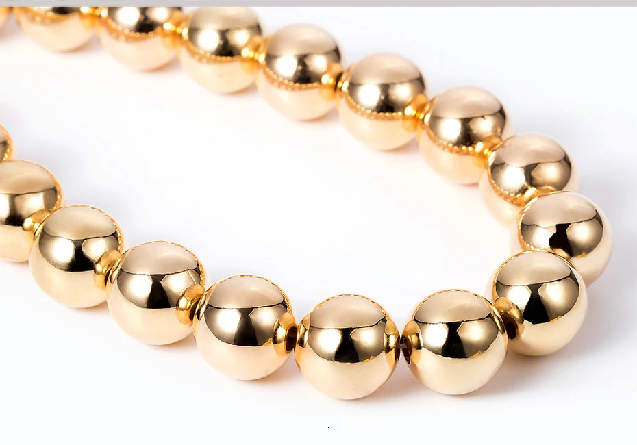 SHIXIN Punk CCB Bead Necklace for Women Gold/Silver Short Choker Necklace Fashion Simple Jewelry Checker Neck Collier Femme