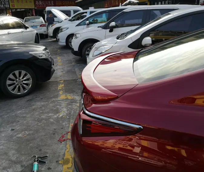 Спойлер для Lexus ES ES250 ES350 спойлер из АБС-пластика заднего крыла автомобиля