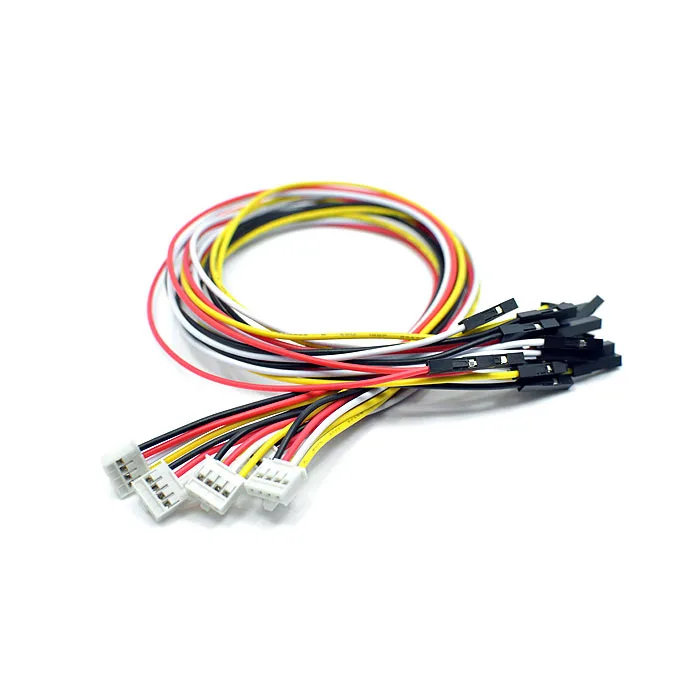 Жгут проводов 20 см 24awg 2 мм dupont 54 0 Seeedstudio в стиле Гров 2/3/4/5 позиции прямоугольный