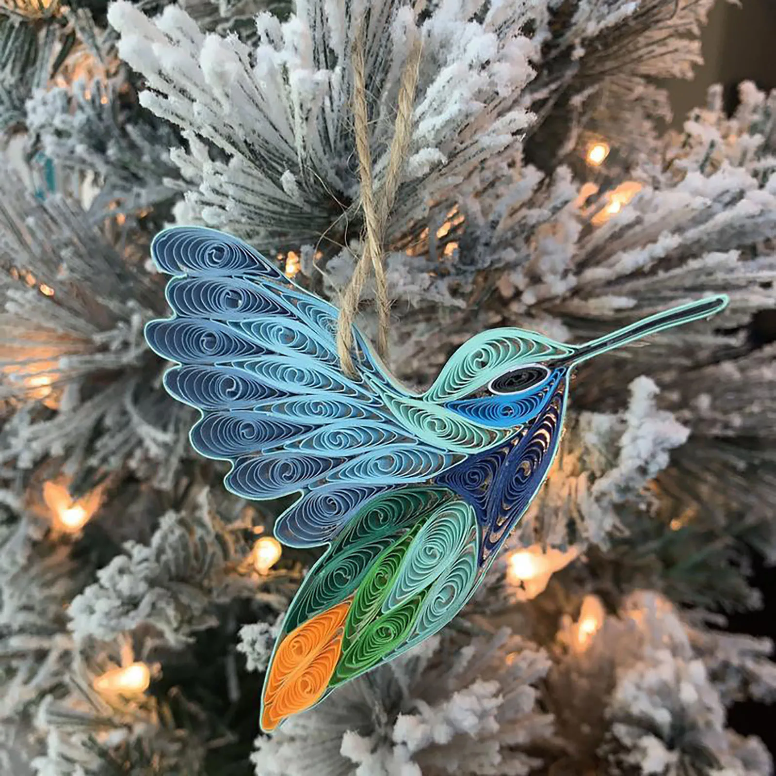 

Stained Bird Window -Iridescent Acrylic Hummingbird Ornament Bird Decoration decoracin de habitacin