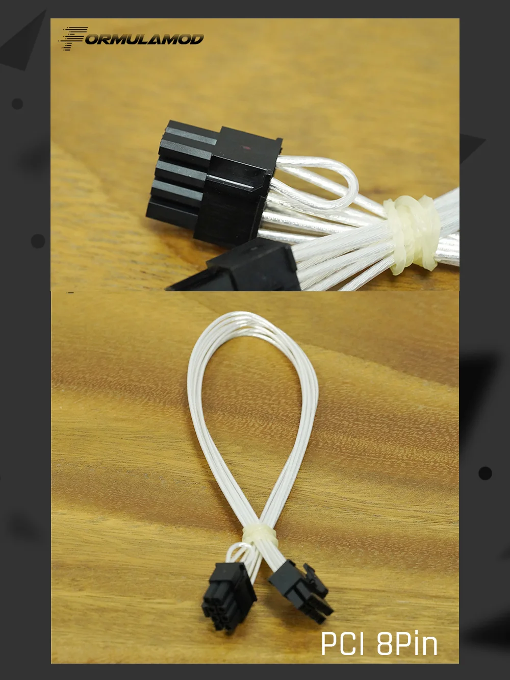 FormulaMod Fm-EVGA-SL, полностью модульные кабели PSU, посеребренный 18AWG, для EVGA G2 G3 G+ Серия Модульных PSU