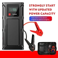 gkfly high power car jump starter 12v starting device power bank cables portable for car battery booster buster for petrol diese