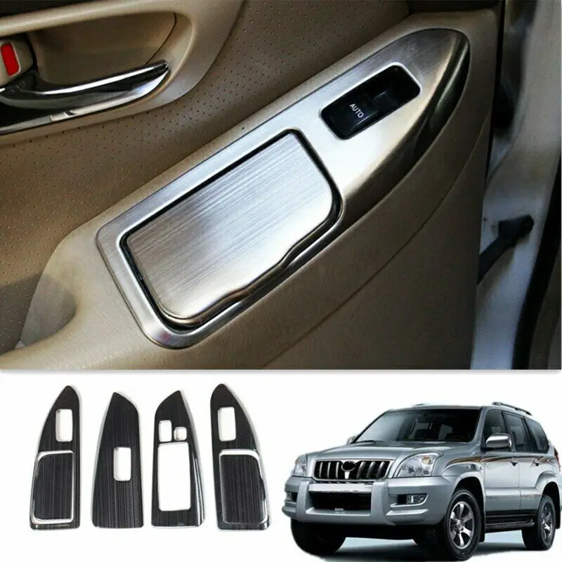 4 шт. переключатель оконного подлокотника подлокотники для TOYOTA Land Cruiser Prado FJ120