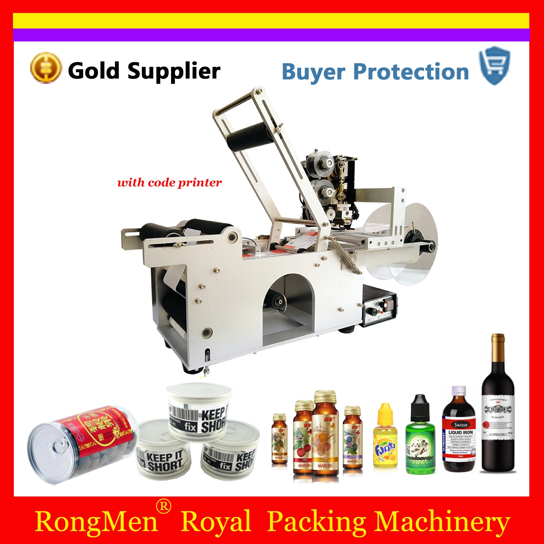 Этикетировочная машинка для круглых бутылок этикетка наклейка принтер Дата