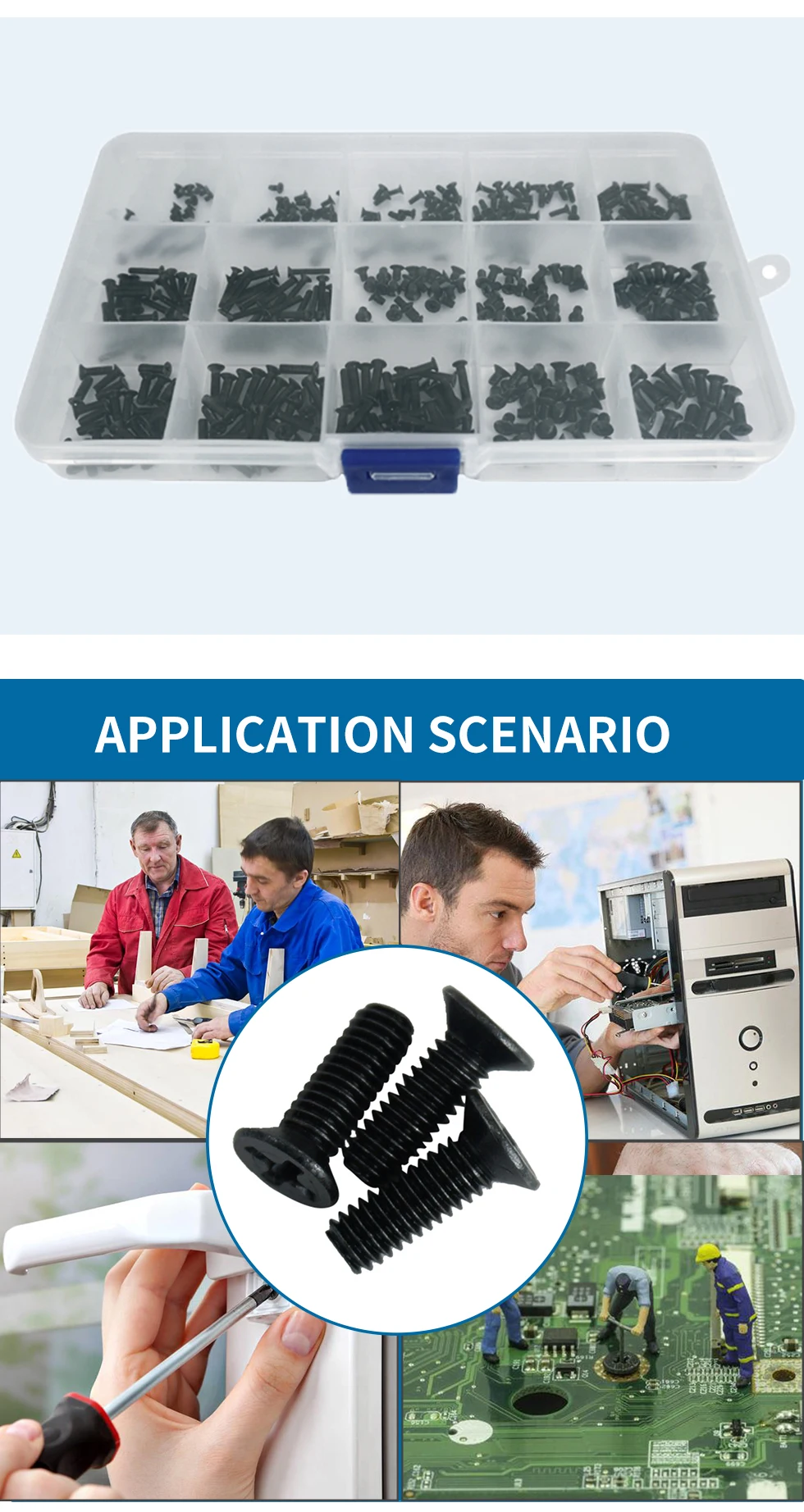 Small Laptop Screws Micro Screwdriver Set Computer Case Assemble Repair Electronic Mini Digital Mechanical Screw Kit M2 M2.5 M3