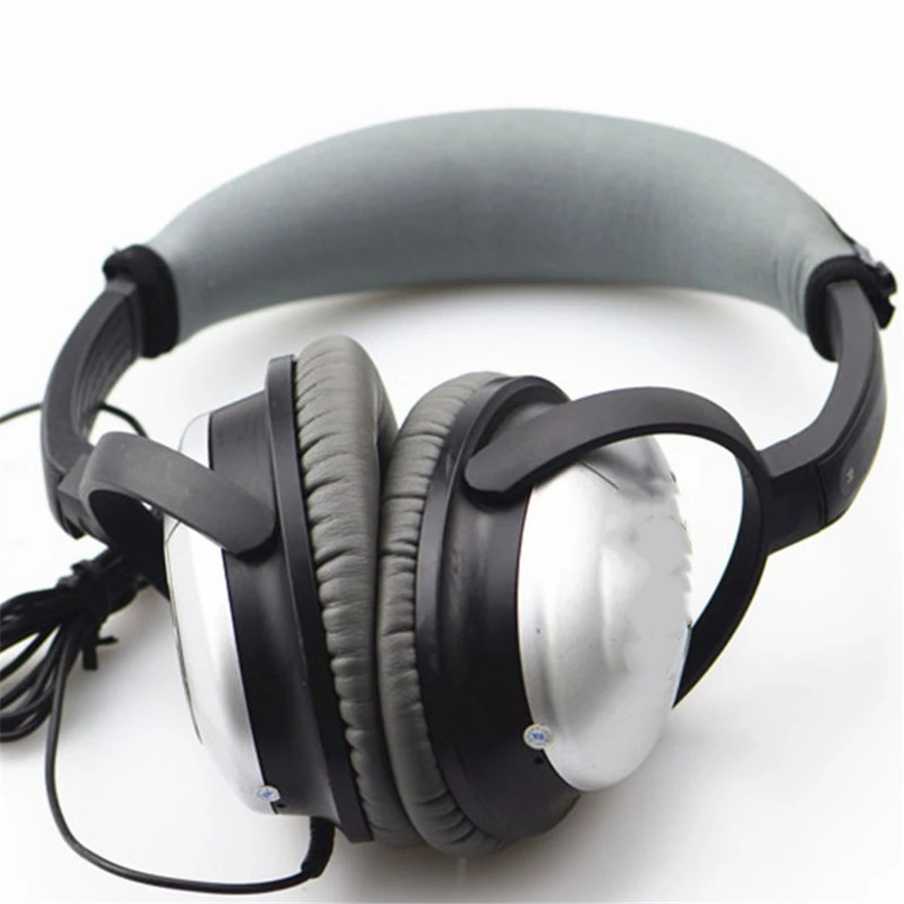 

Headphones Headband Cushion Pads Bumper Cover Zipper Replacement for QC15 QC2 QC35 QC25 Headset