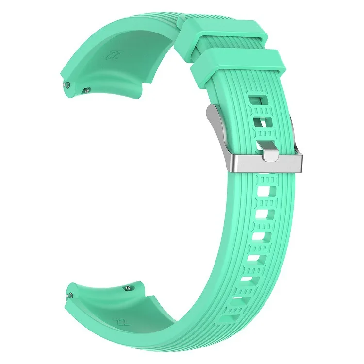 Teal 20 мм силиконовый ремешок для Garmin vivoactive 3 тренера музыка/vivomove HR Браслет для Forerunner 645 музыка/245/245 M ремешок для часов - Цвет ремешка: Teal