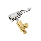 Насос надувной для автомобильных шин, портативный воздушный патрон, насос, соединитель клапана, клипса, адаптер, автомобильный, из цинкового сплава