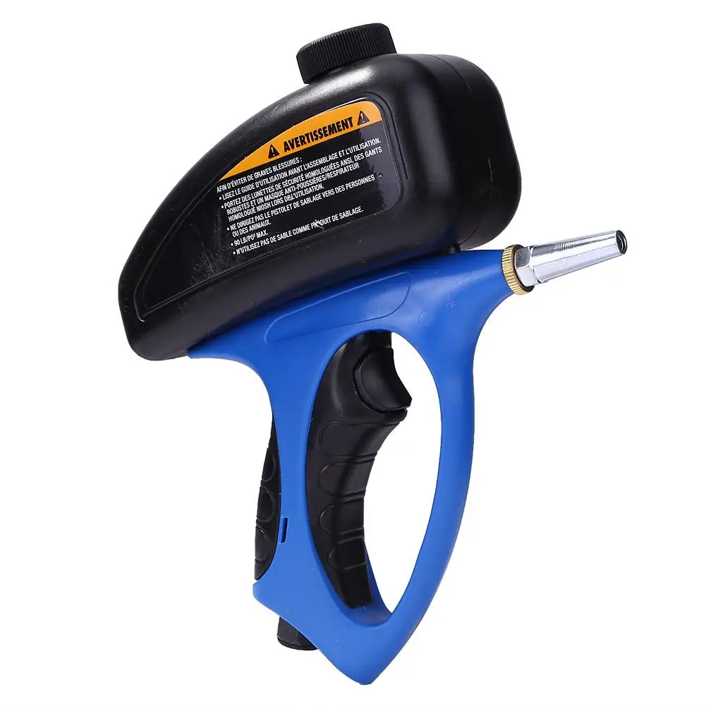 

Handheld Gravity Pneumatic Anti-Rust Sandblaster Protection Sand Gravity Sandblasting Blasting Gun Air Sand Blaster Gun Kit