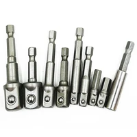 14 38 12 driver adapter hex wrench extension drill bits socket adapter power extension bit set for drills nut driver